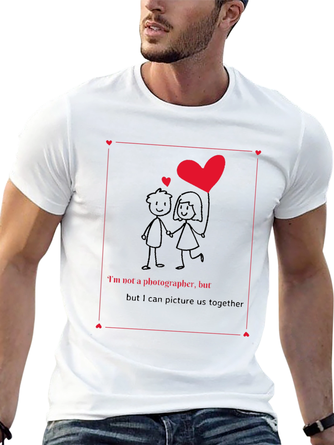 Romantic Graphic Tee - I Can Picture Us Together