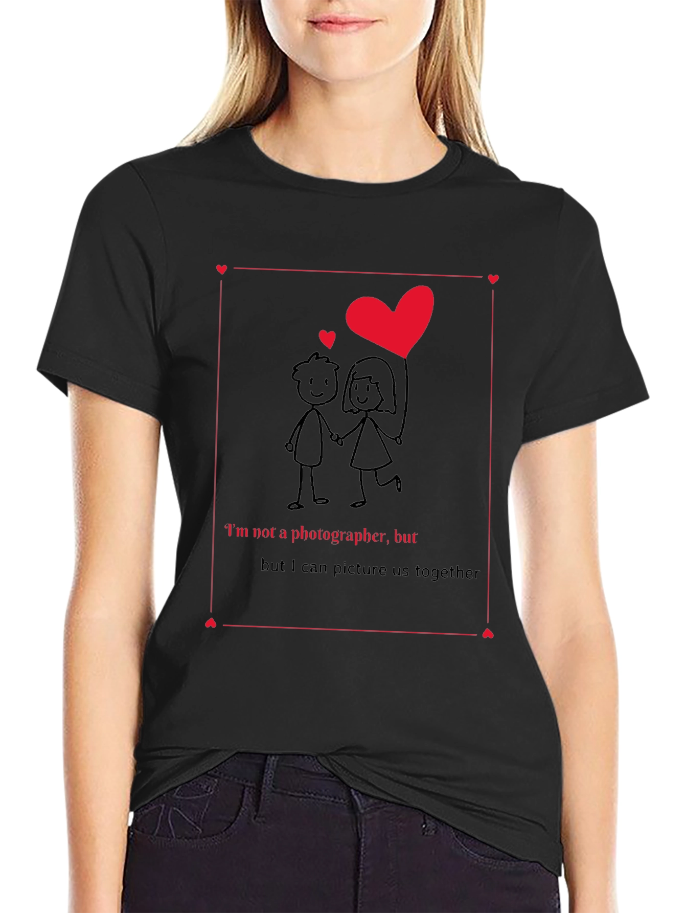 Romantic Graphic Tee - I Can Picture Us Together