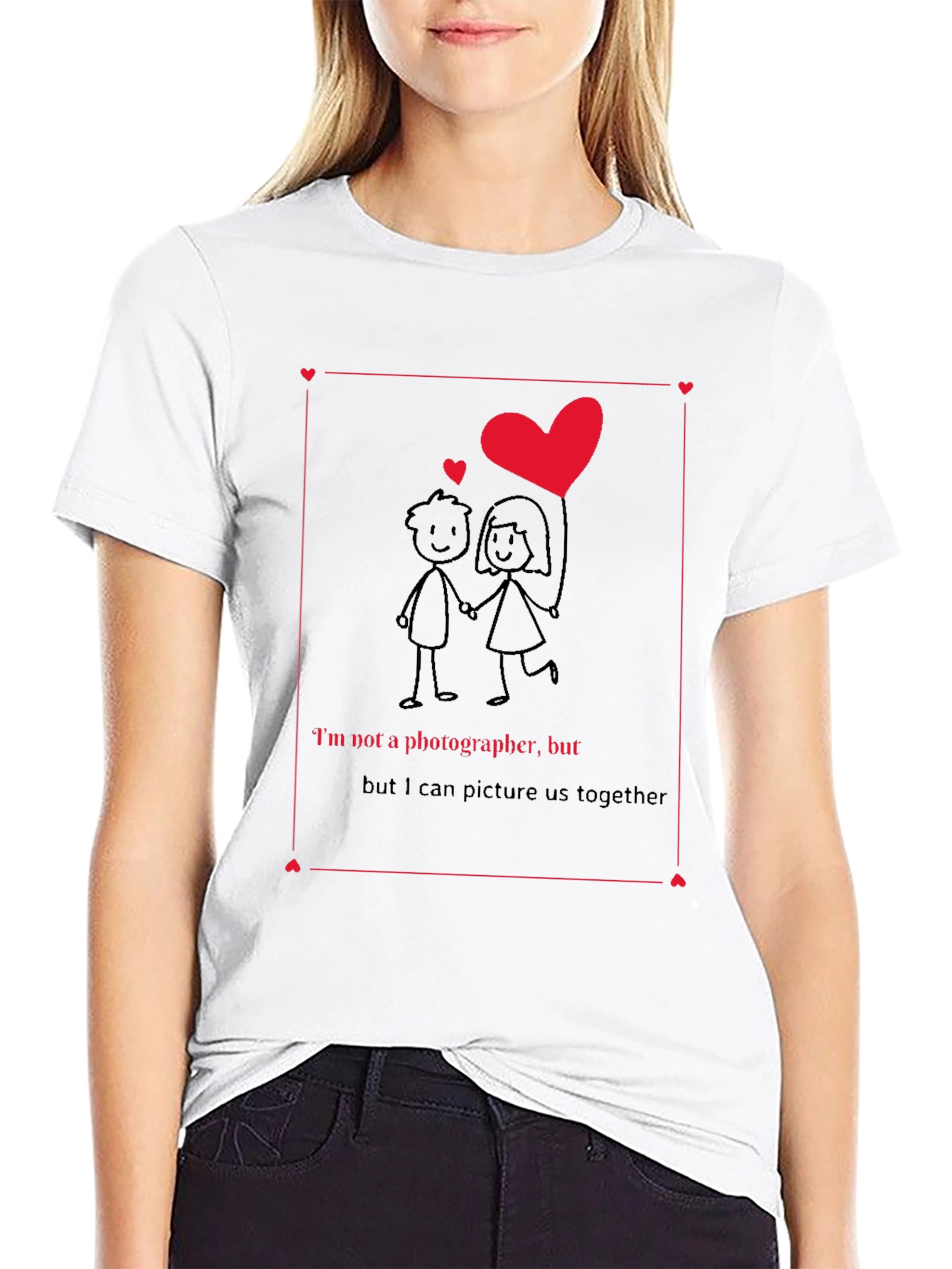 Romantic Graphic Tee - I Can Picture Us Together