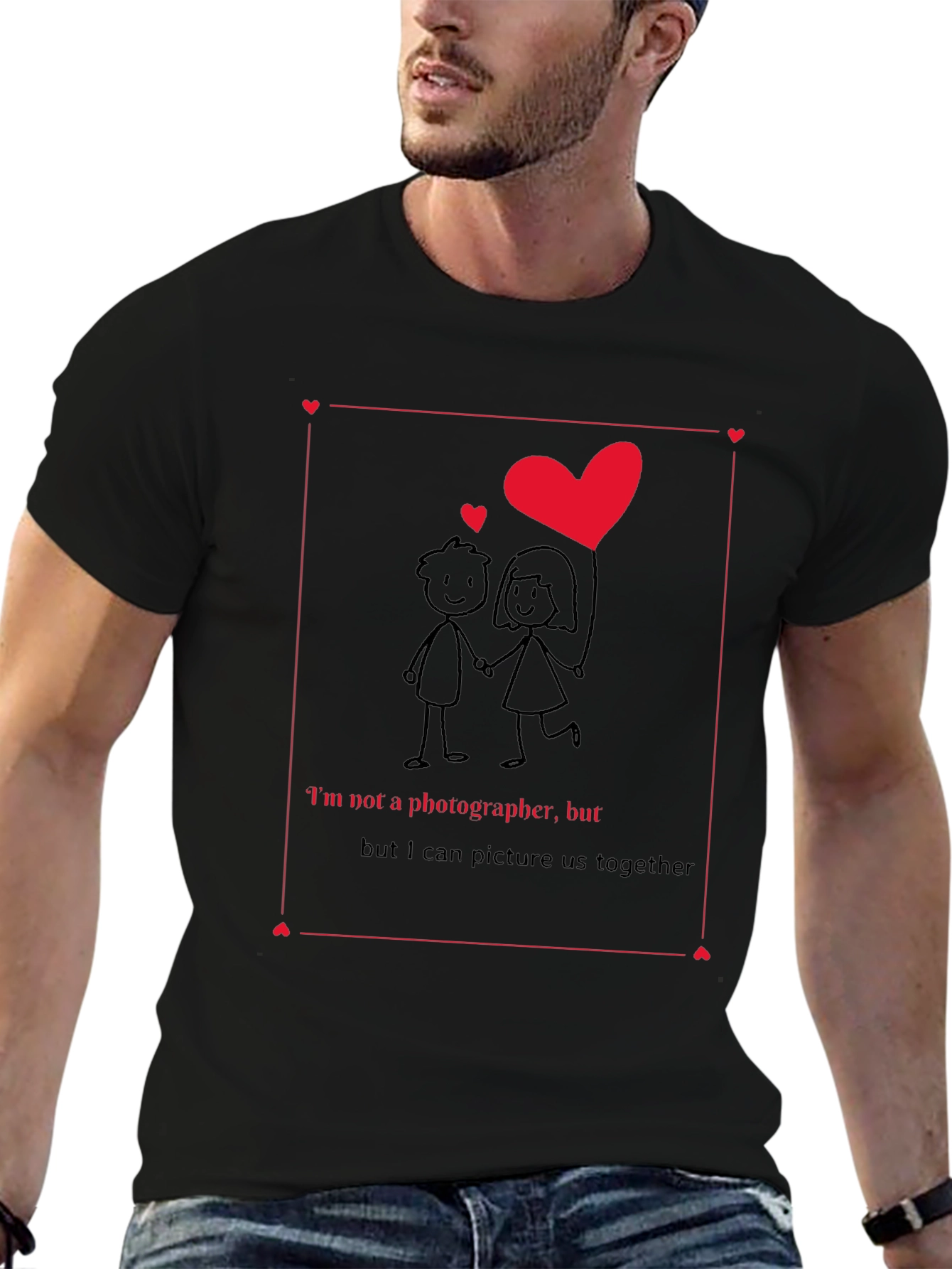 Romantic Graphic Tee - I Can Picture Us Together