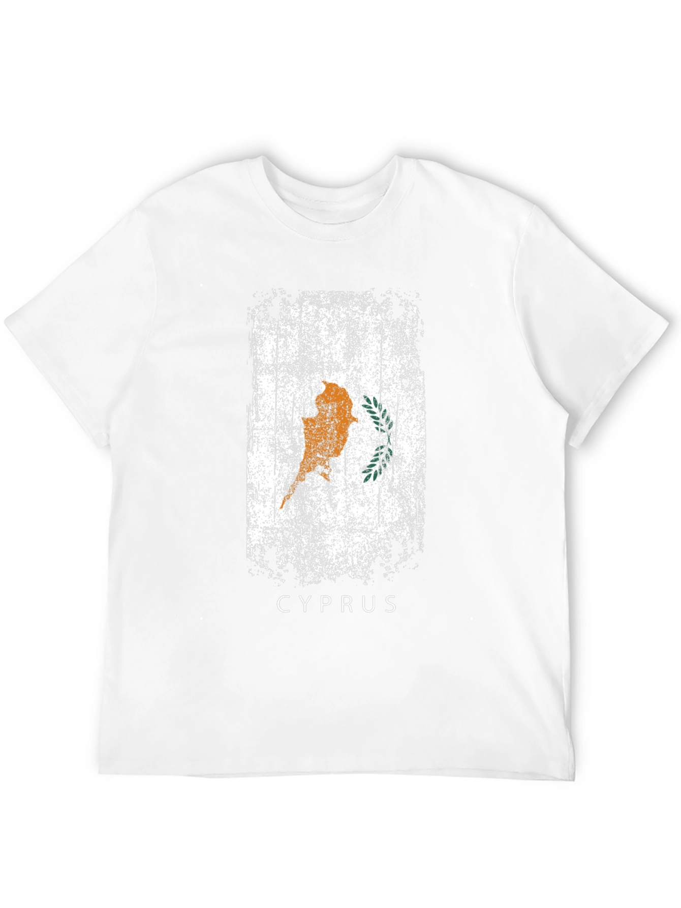 Cyprus Flag Grunge T-Shirt