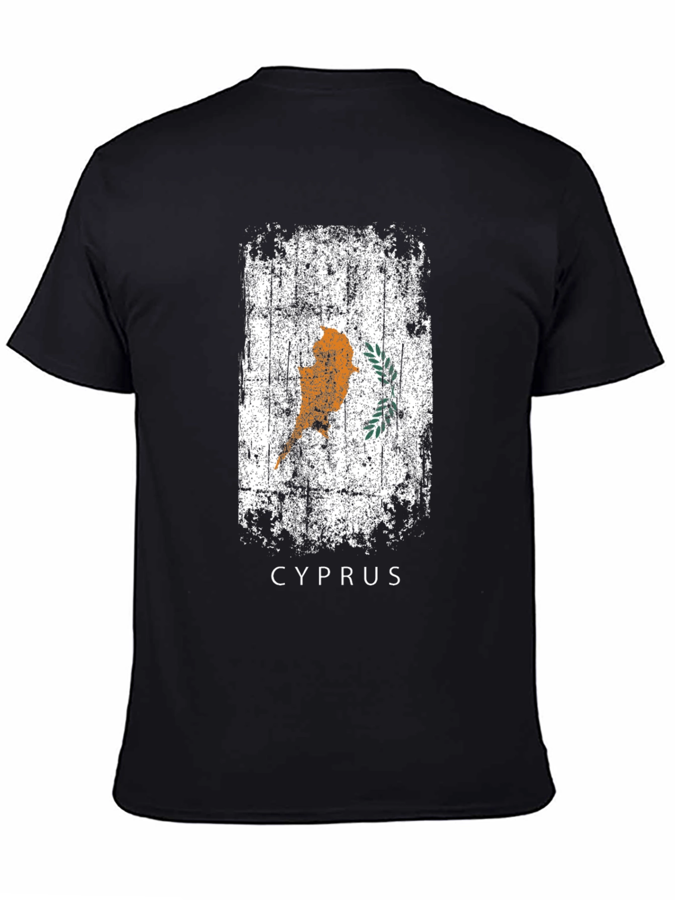 Cyprus Flag Grunge T-Shirt
