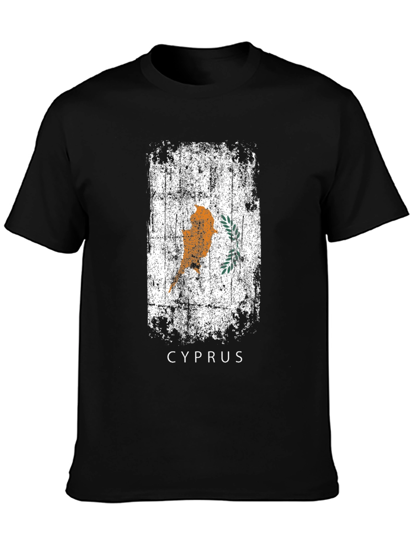 Cyprus Flag Grunge T-Shirt