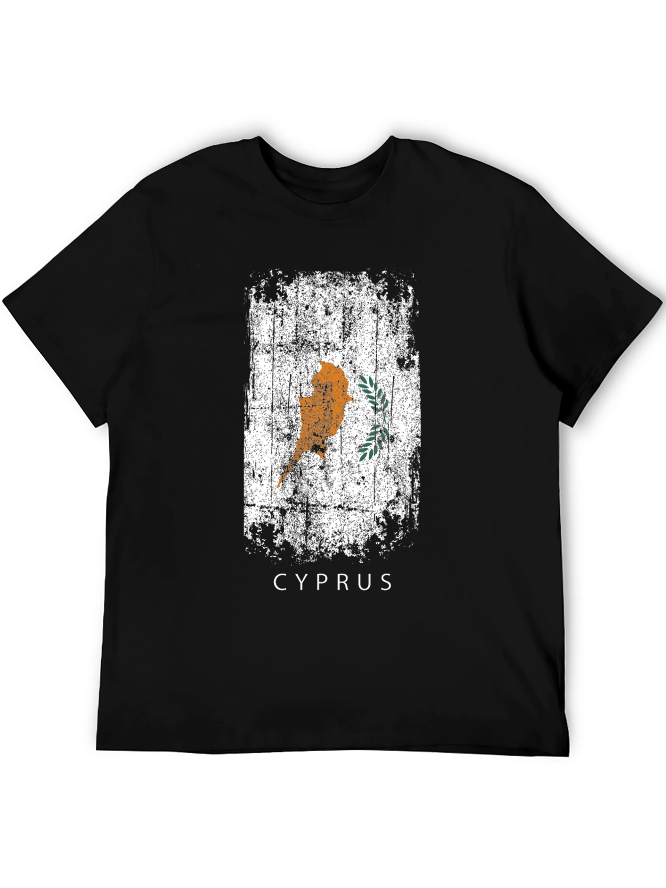Cyprus Flag Grunge T-Shirt