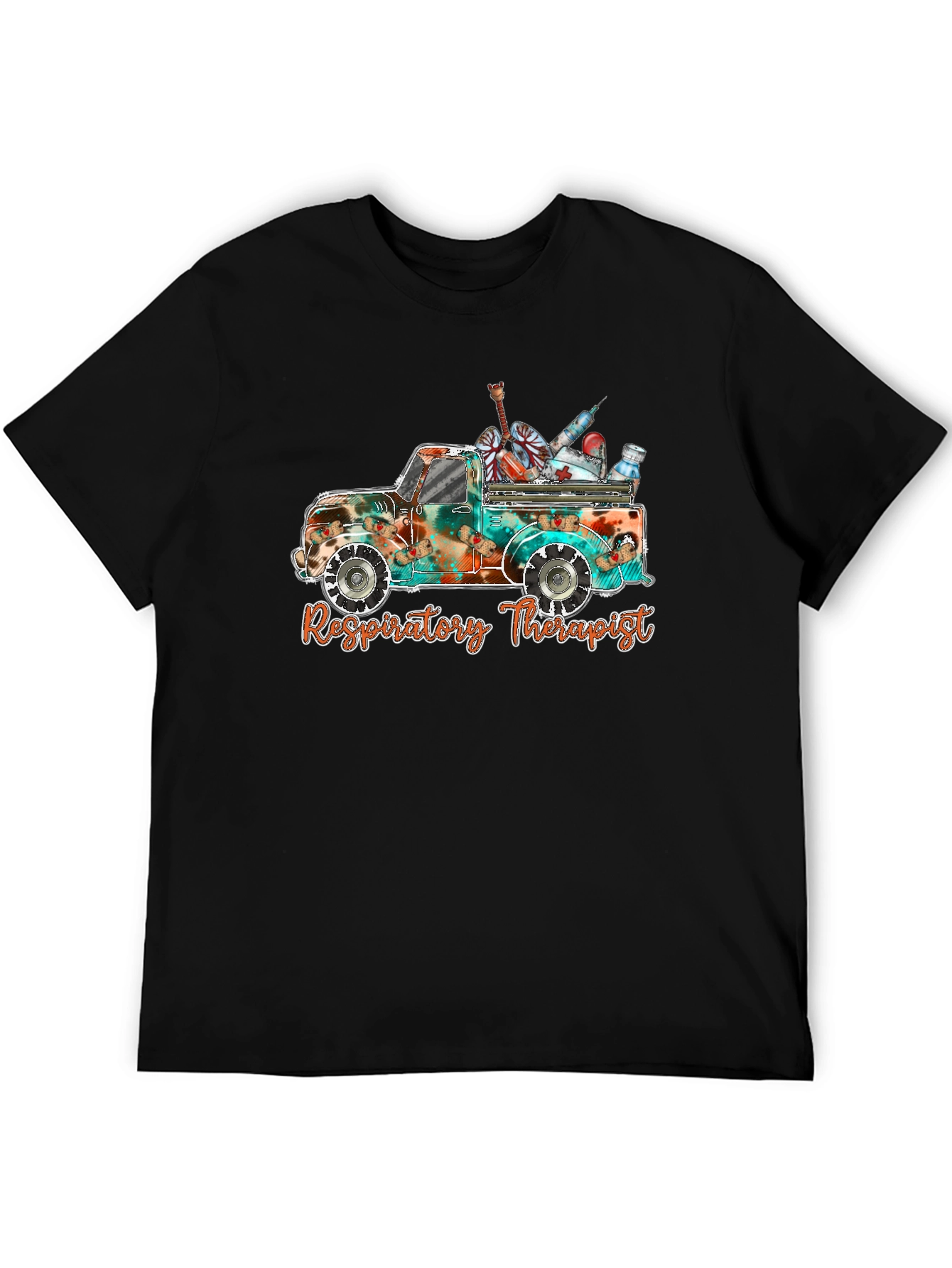 Respiratory Therapist Truck Graphic Tee