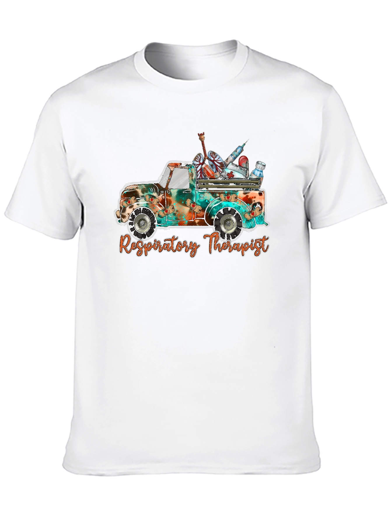 Respiratory Therapist Truck Graphic Tee