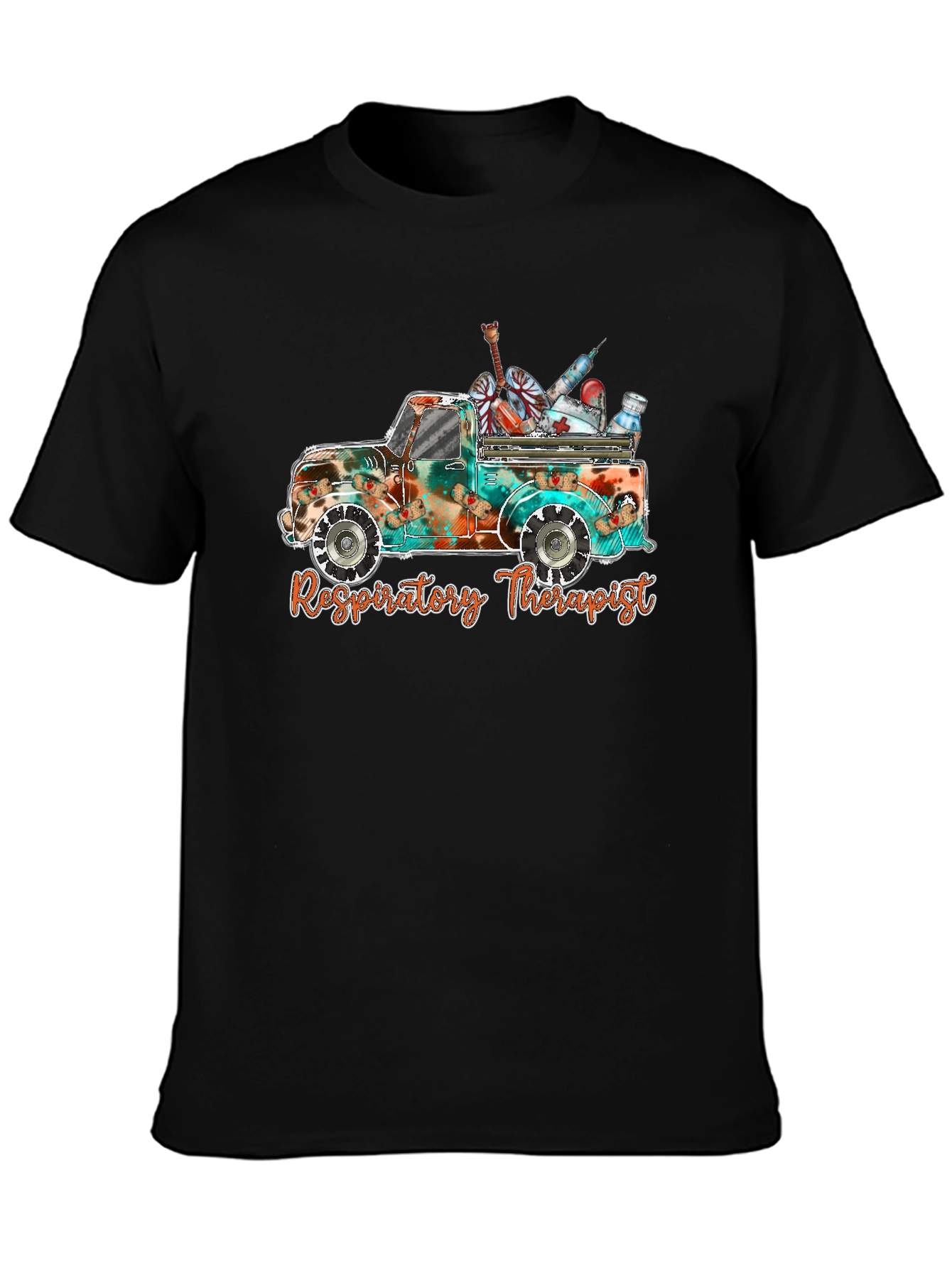 Respiratory Therapist Truck Graphic Tee