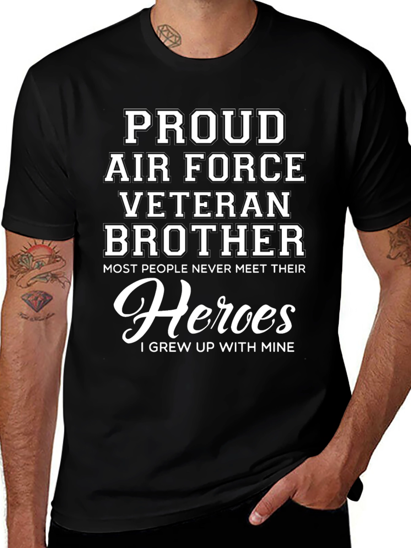 Proud Air Force Veteran Brother T-Shirt