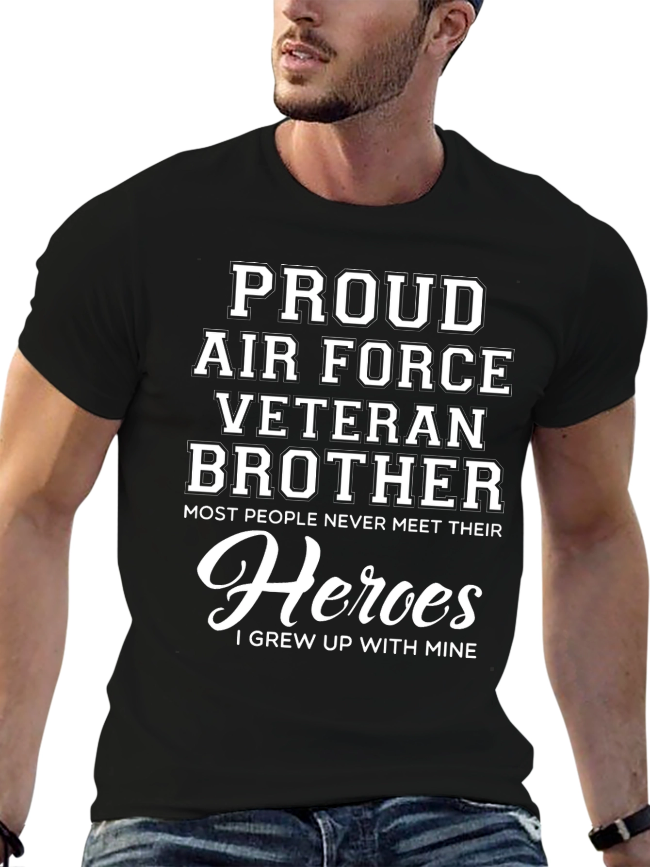 Proud Air Force Veteran Brother T-Shirt