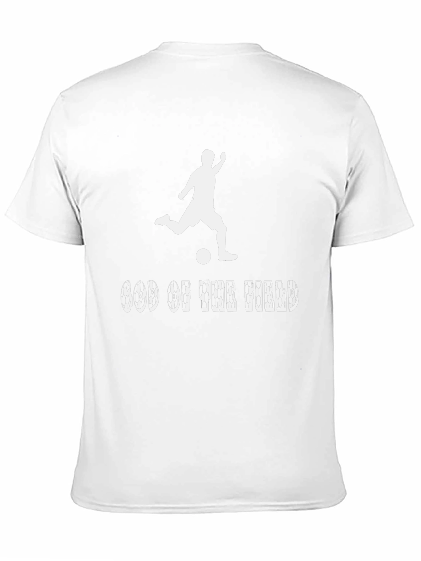God of the Field Soccer T-Shirt - Black