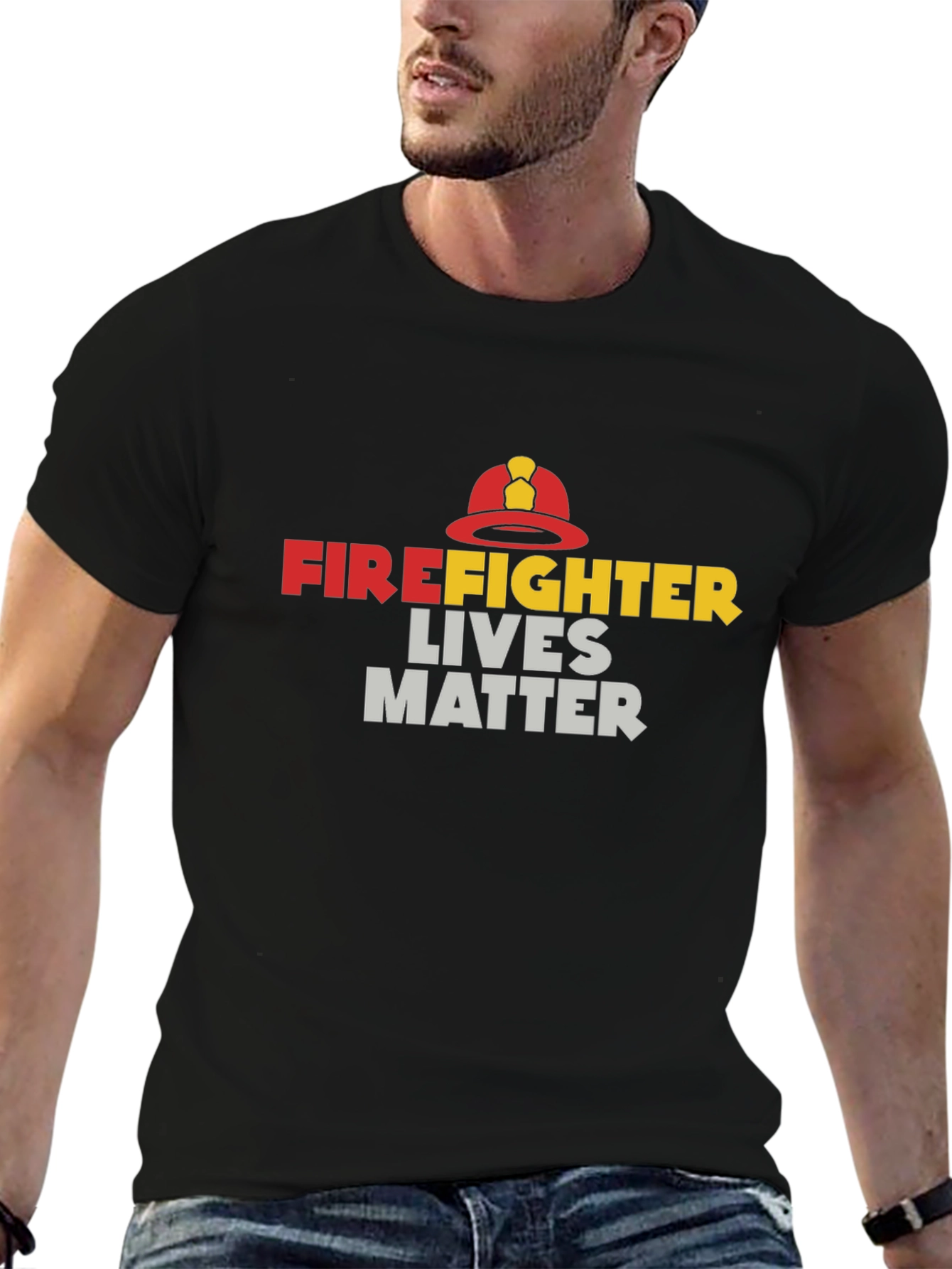 Firefighter Lives Matter Graphic Tee