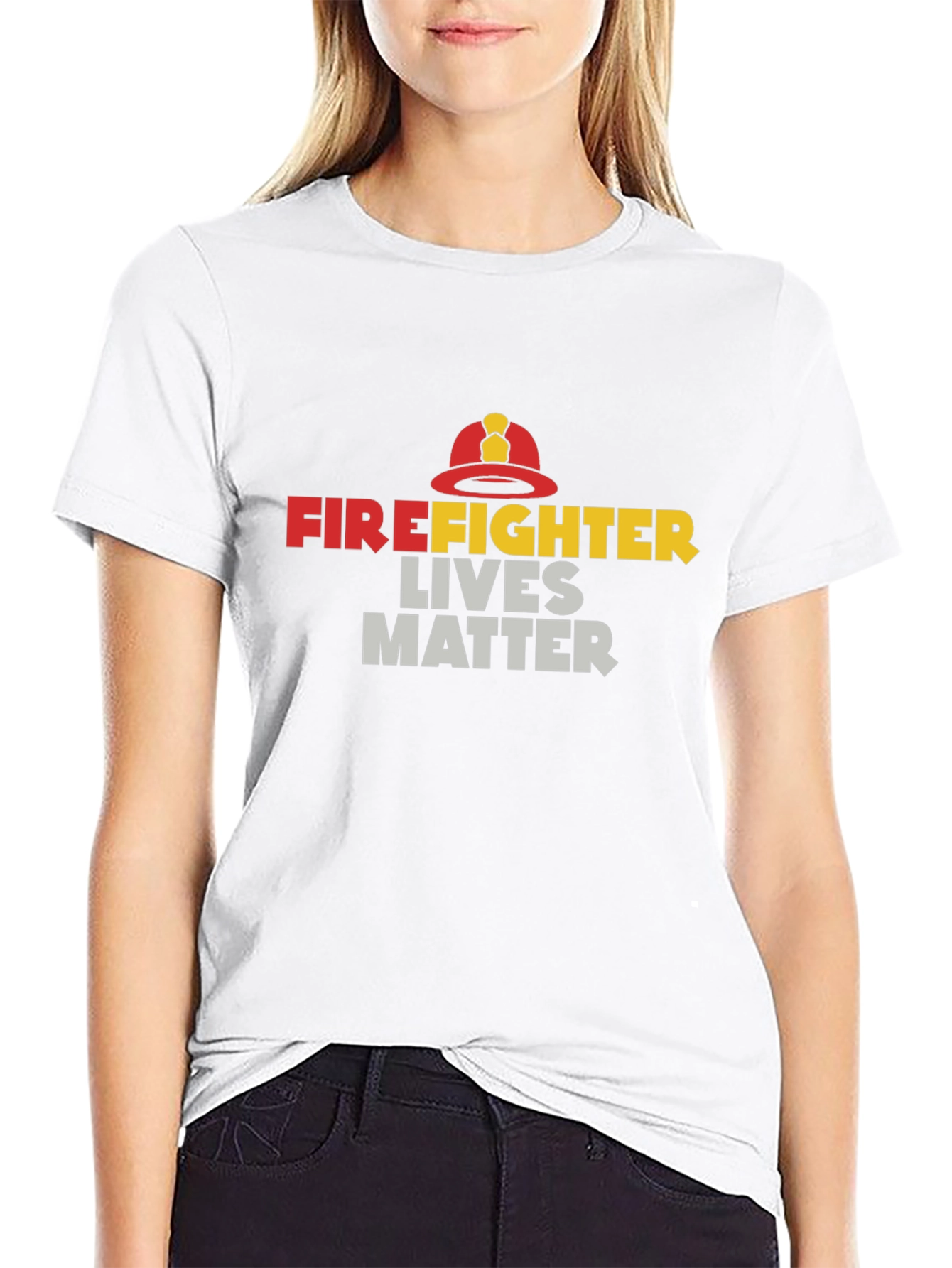 Firefighter Lives Matter Graphic Tee