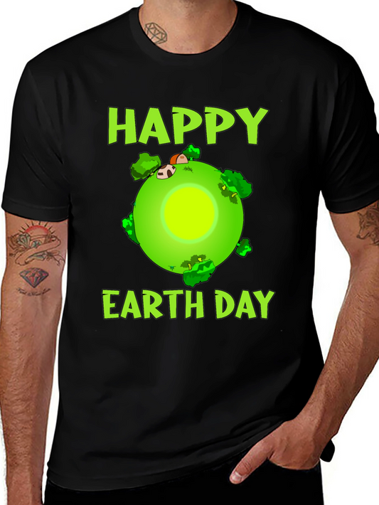 Happy Earth Day Graphic T-Shirt