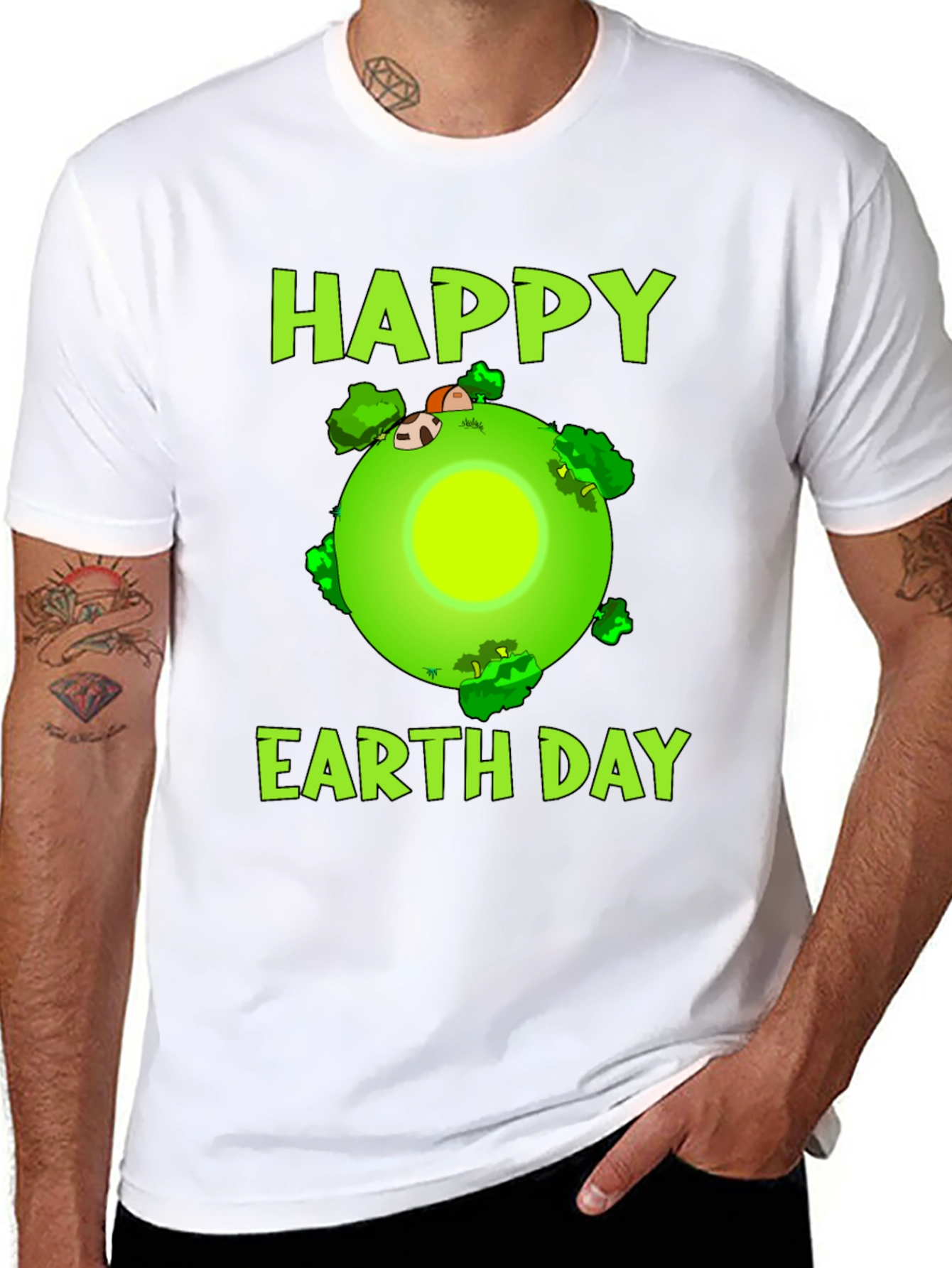 Happy Earth Day Graphic T-Shirt