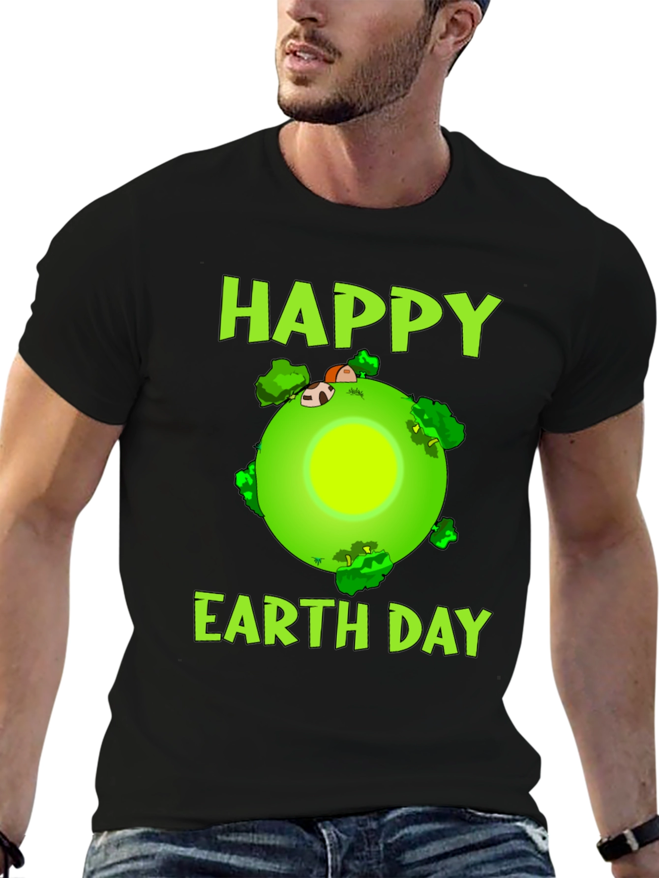 Happy Earth Day Graphic T-Shirt