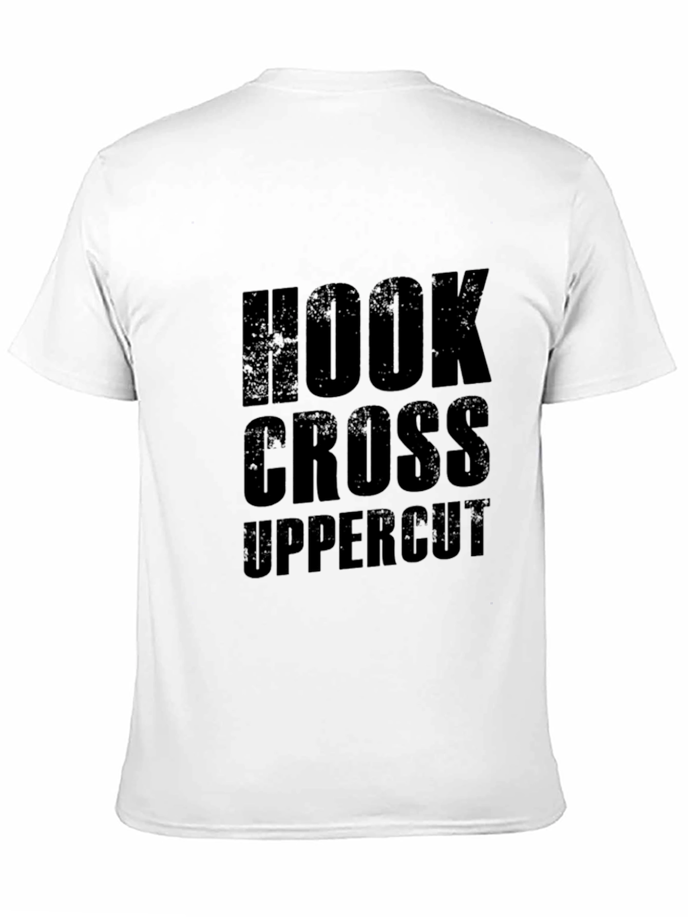Hook Cross Uppercut Black T-Shirt
