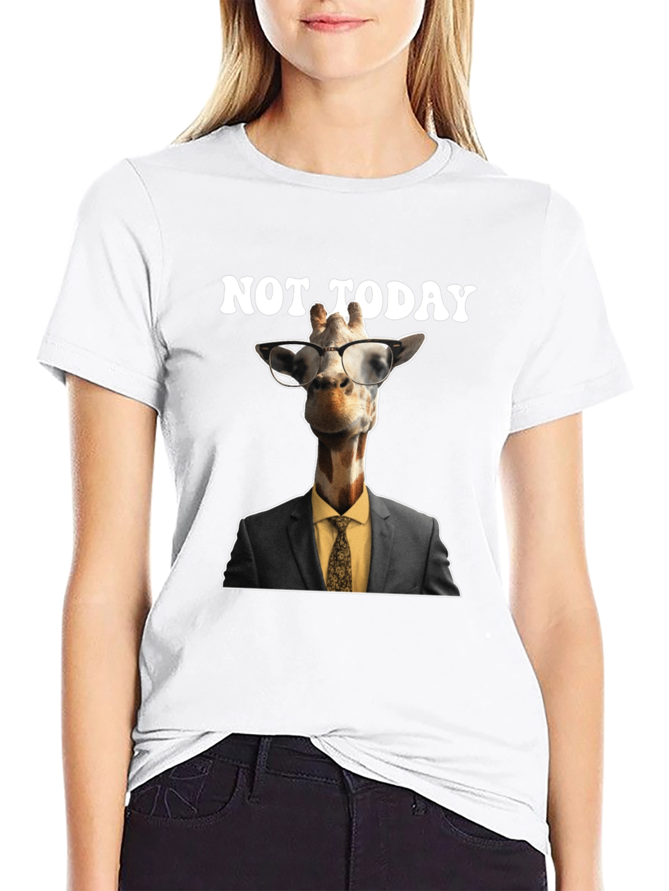 Not Today Giraffe T-Shirt