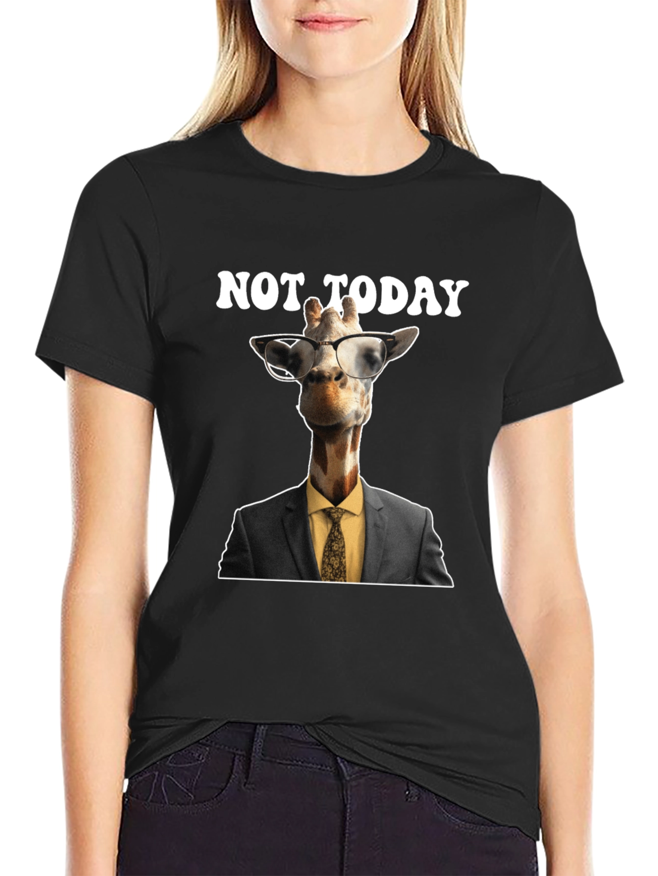 Not Today Giraffe T-Shirt