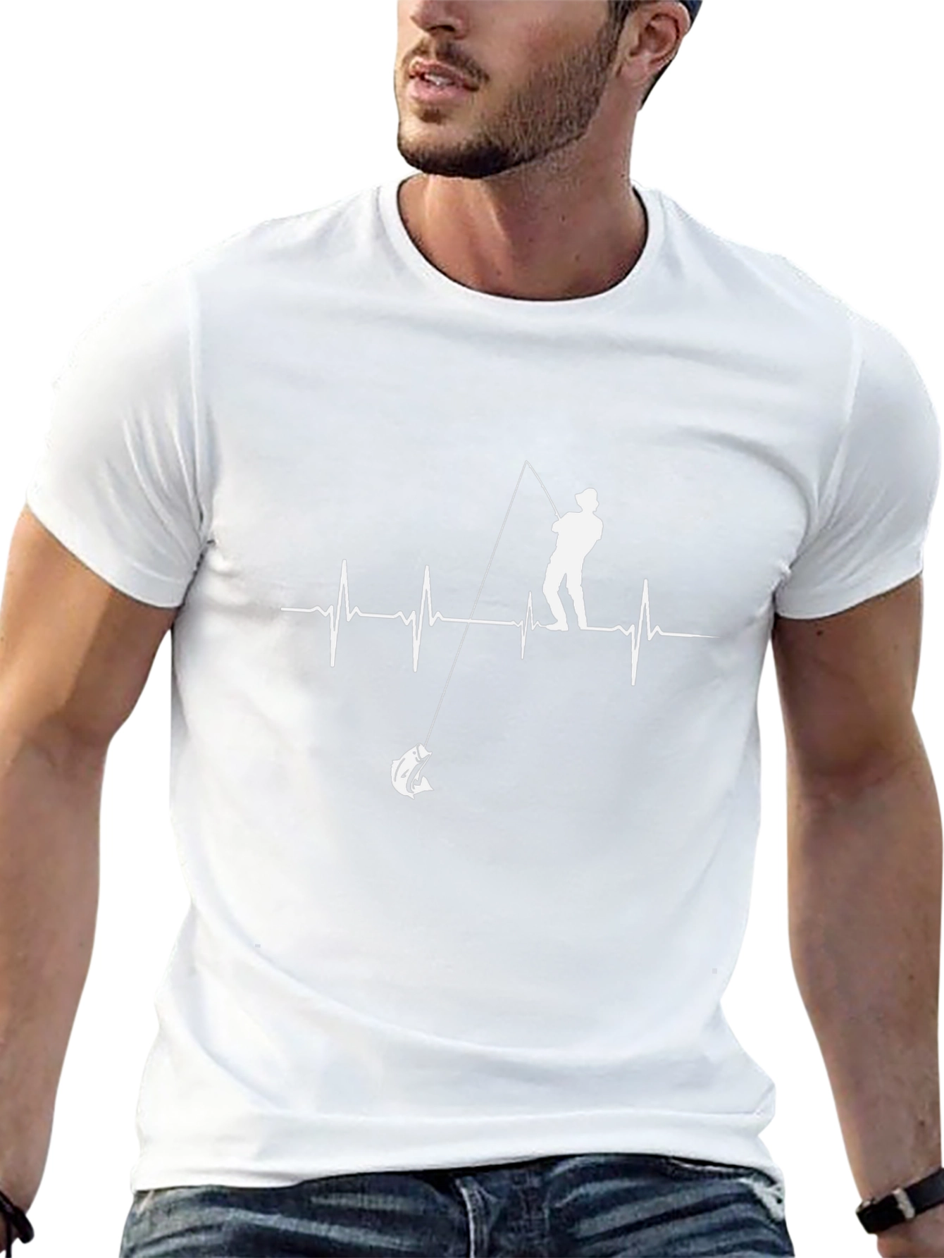 Heartbeat Fishing T-Shirt