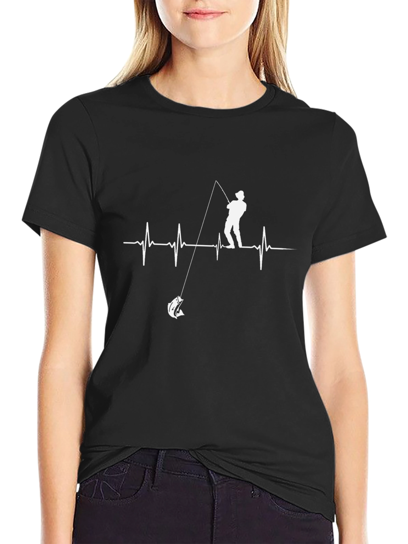 Heartbeat Fishing T-Shirt