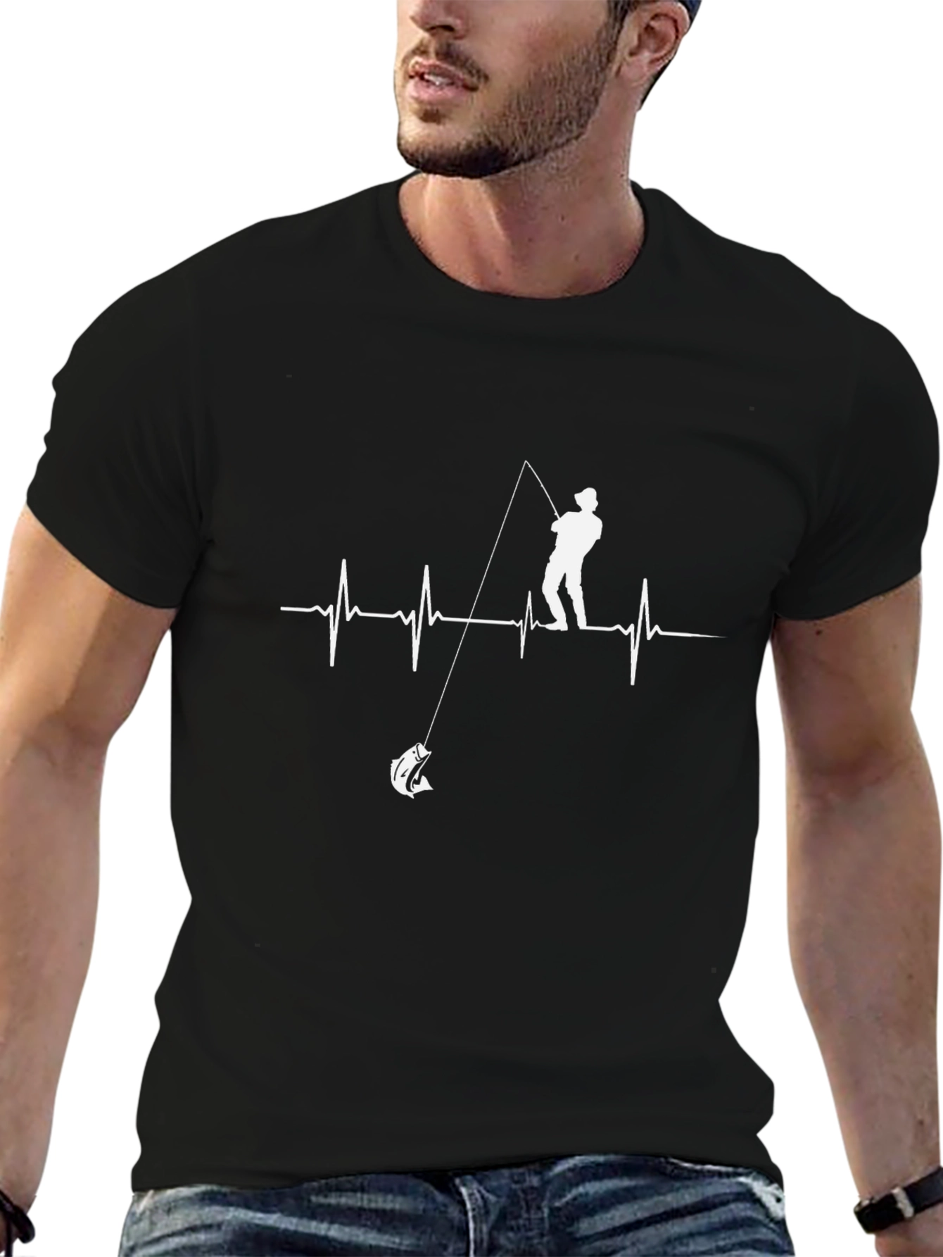 Heartbeat Fishing T-Shirt