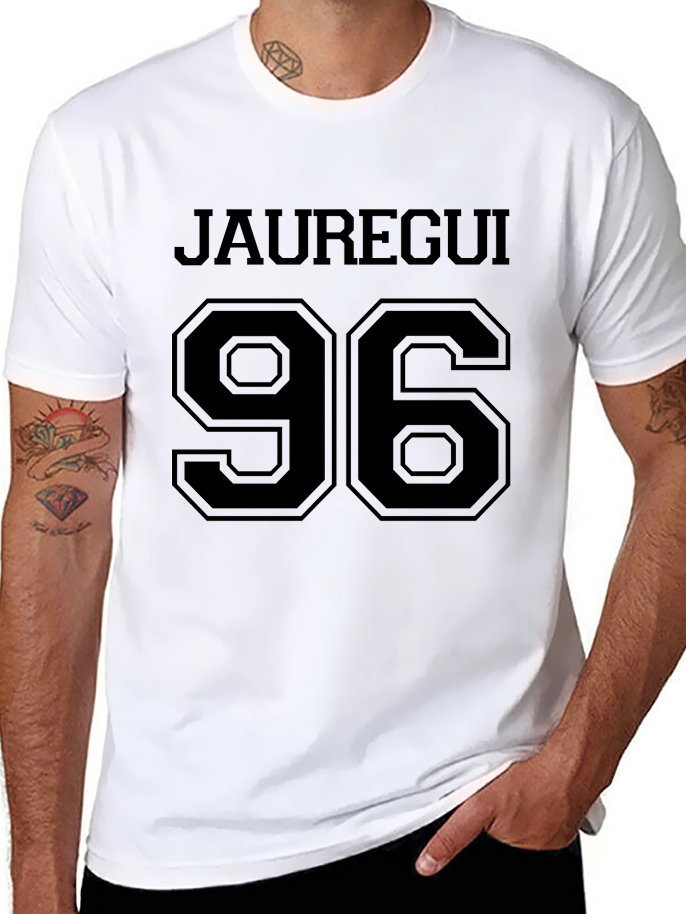 Jauregui 96 Black Graphic Tee