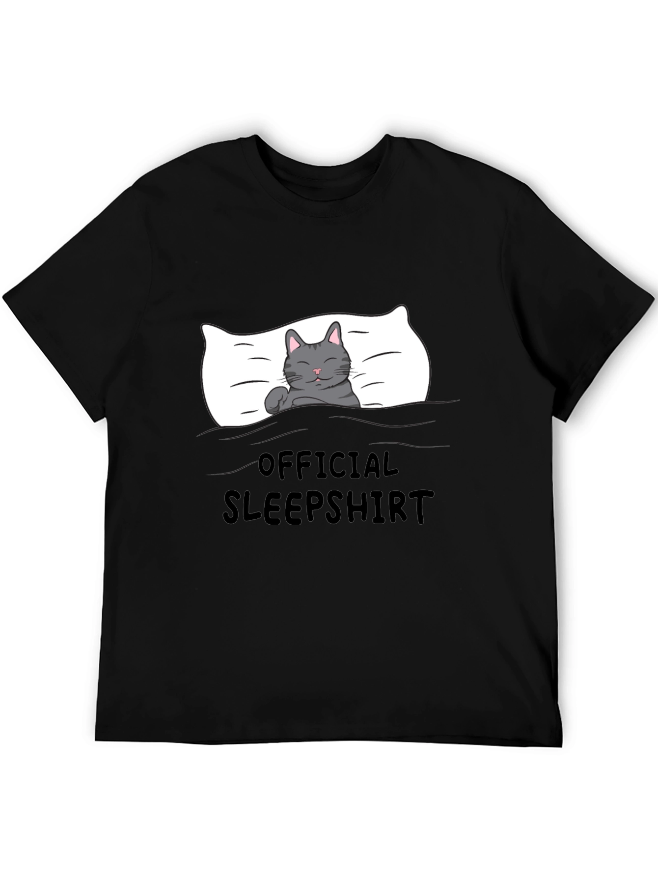 Official Sleepshirt - Cat on Pillow Design