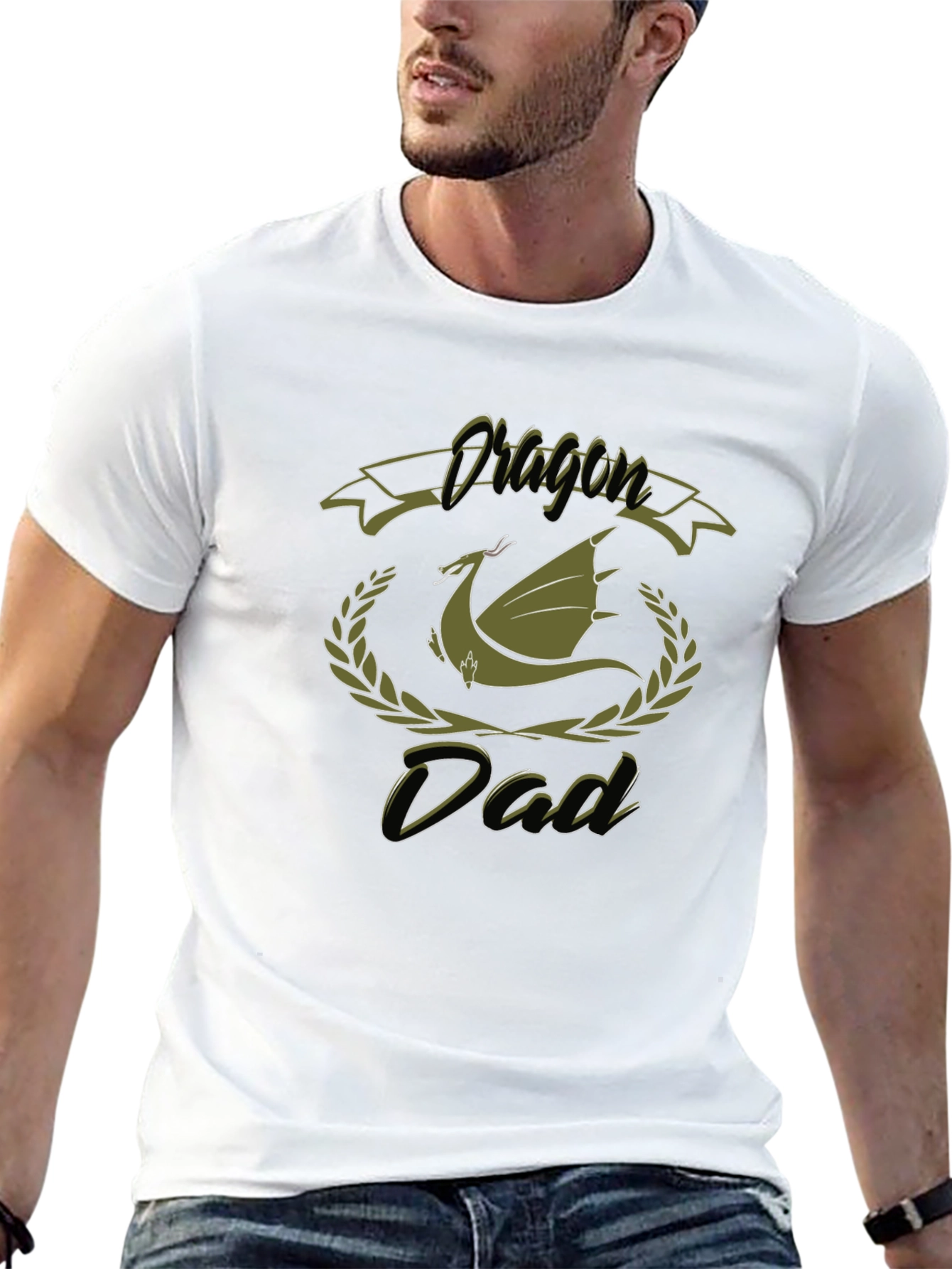 Dragon Dad Graphic T-Shirt