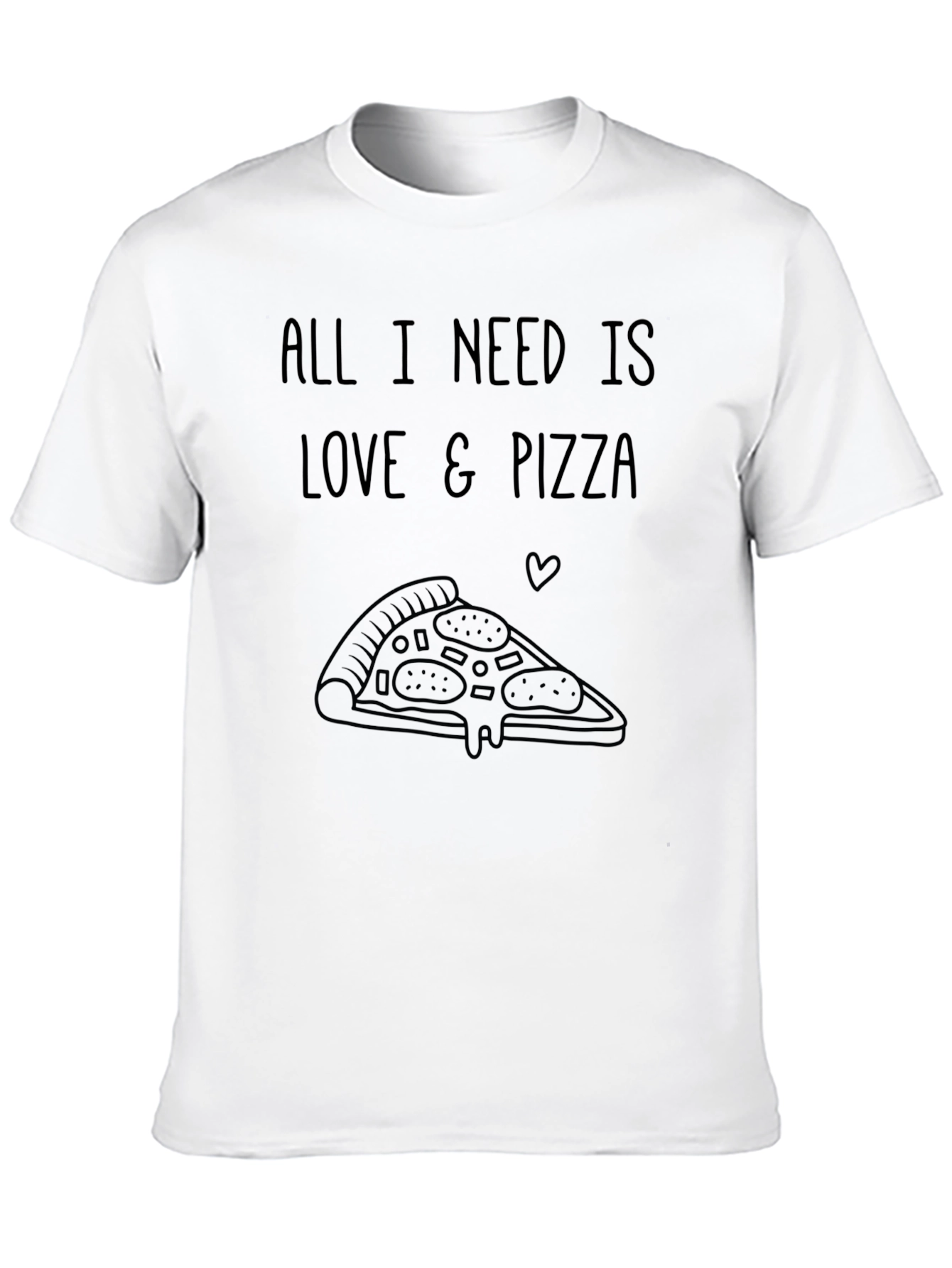 Love & Pizza Graphic Tee