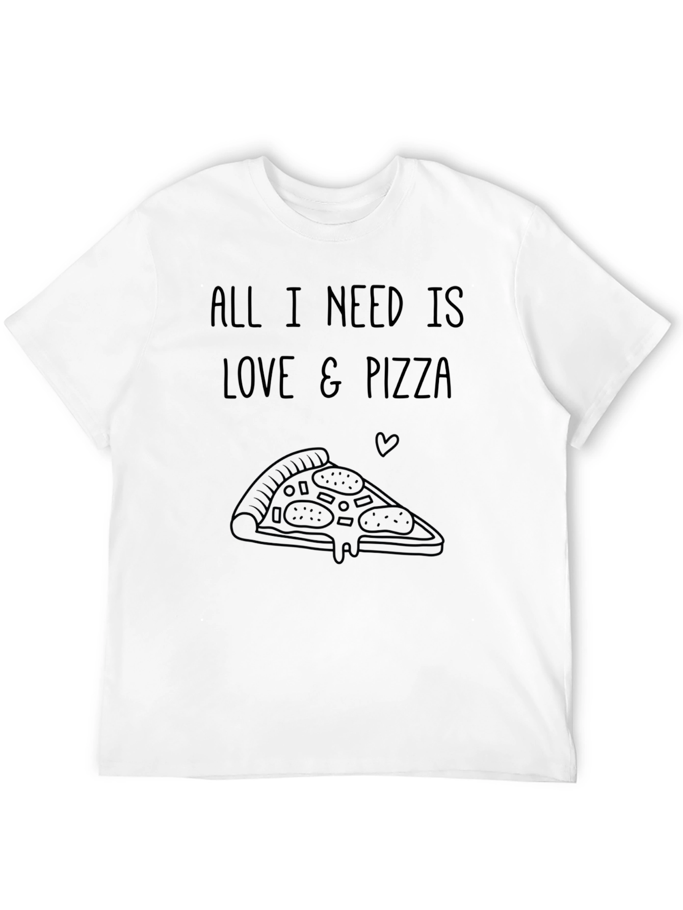 Love & Pizza Graphic Tee