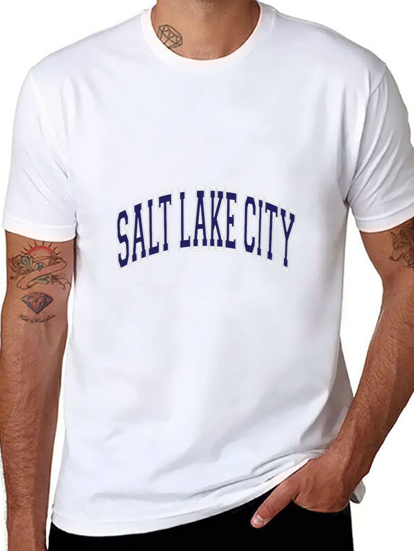 Salt Lake City Black T-Shirt
