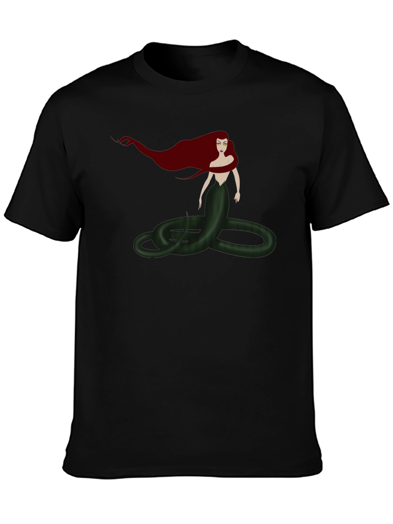 Medusa Graphic Tee - Stylish Serpent Shirt