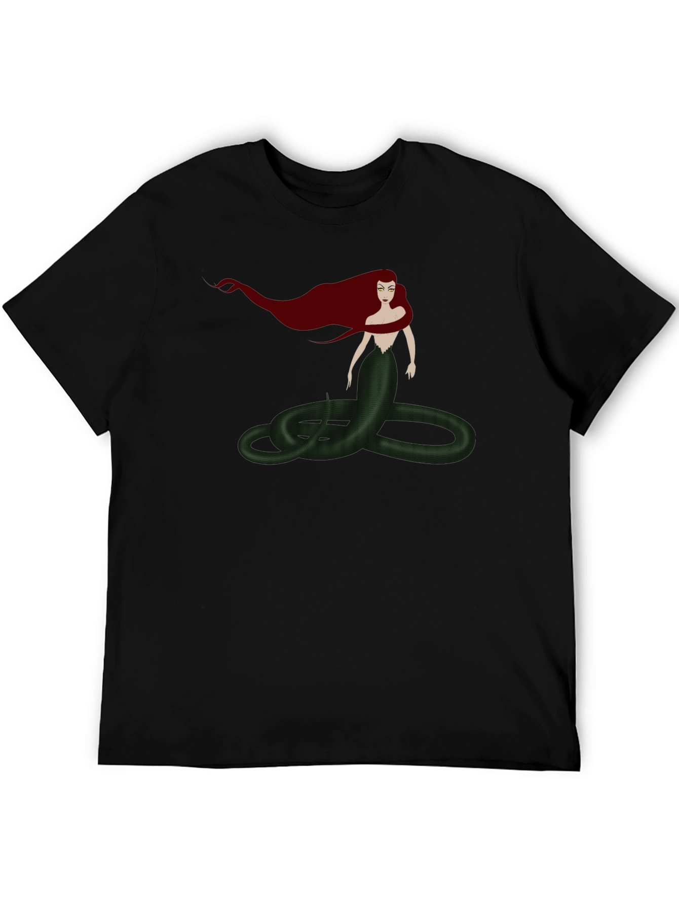 Medusa Graphic Tee - Stylish Serpent Shirt