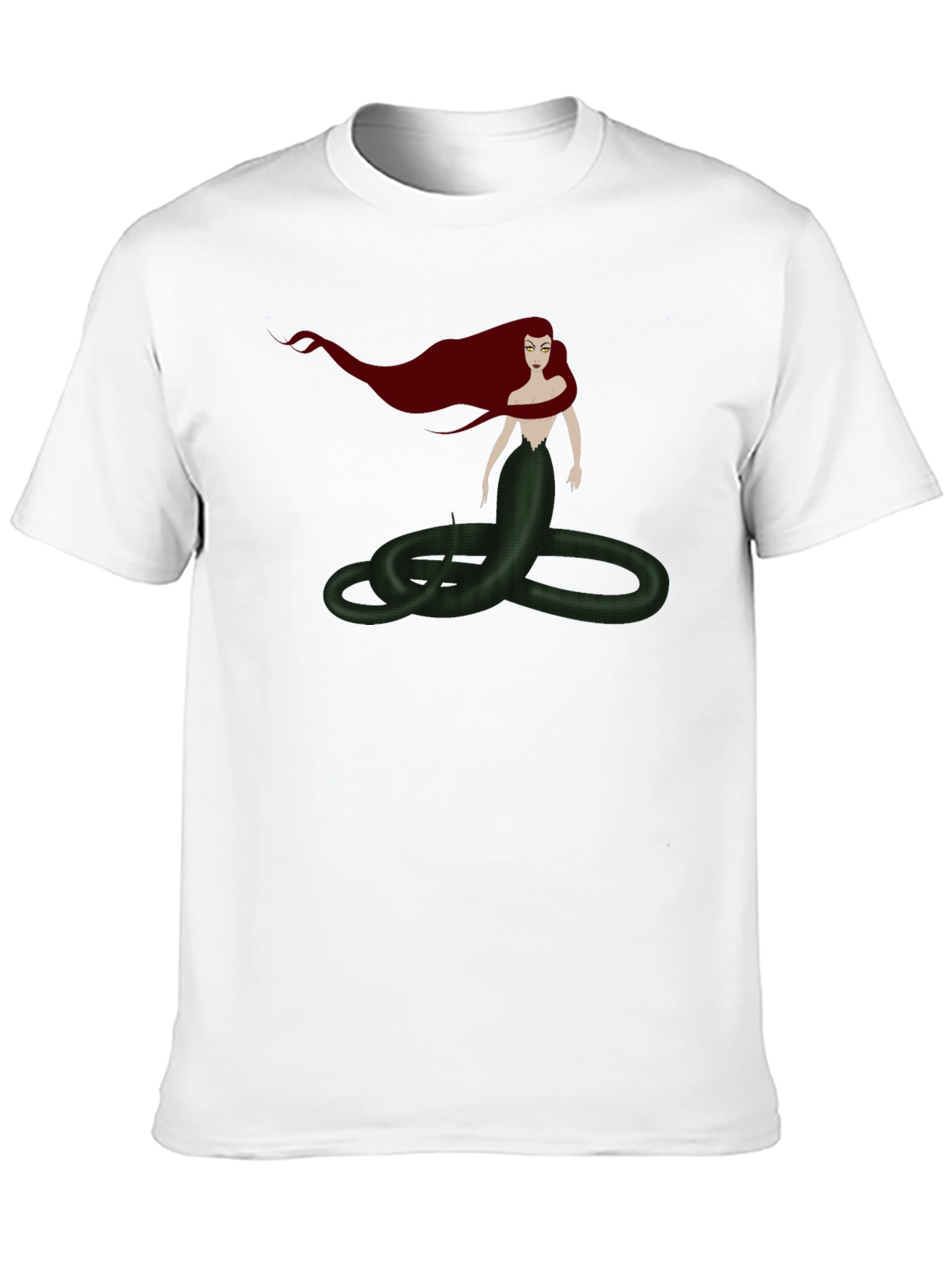 Medusa Graphic Tee - Stylish Serpent Shirt