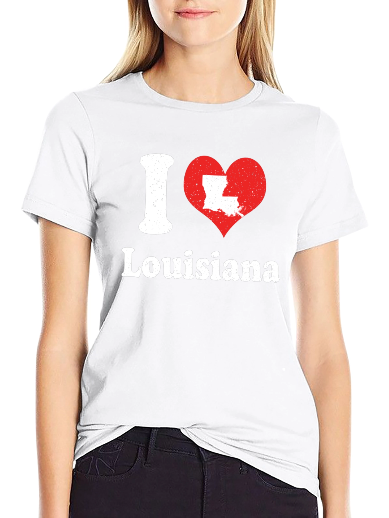 I Love Louisiana State Pride T-Shirt