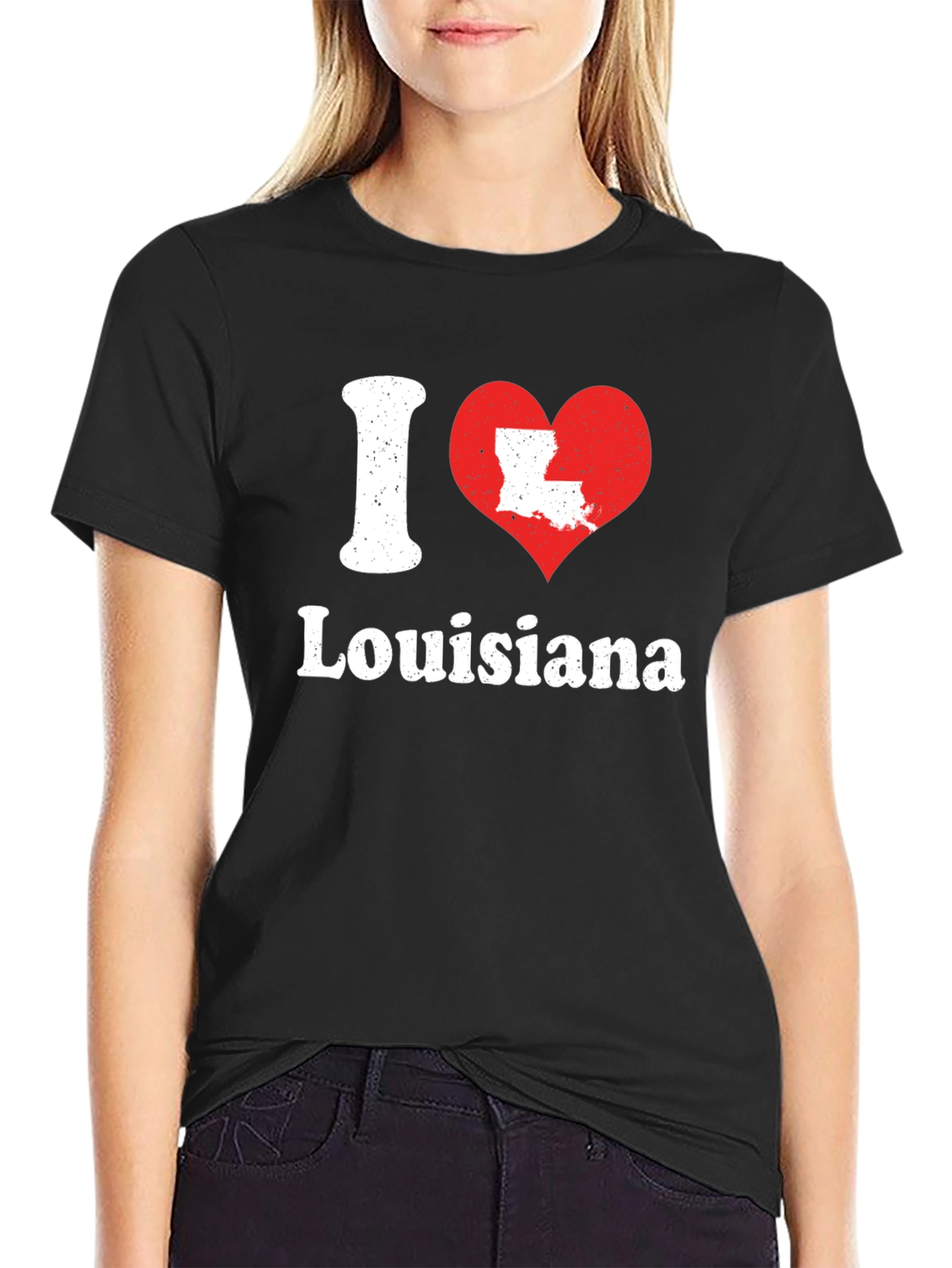 I Love Louisiana State Pride T-Shirt