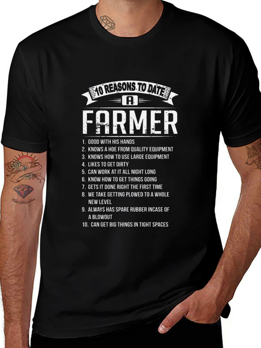 10 Reasons to Date a Farmer T-Shirt
