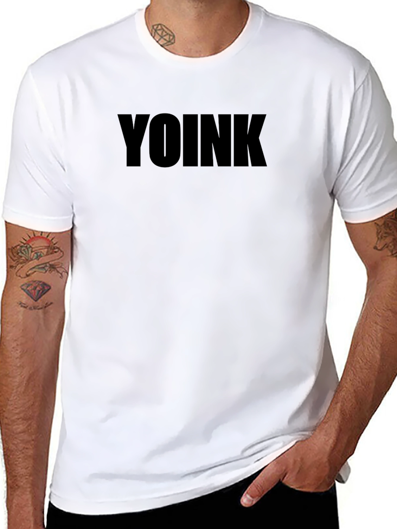 YOINK Graphic Tee - Trendy Casual T-Shirt