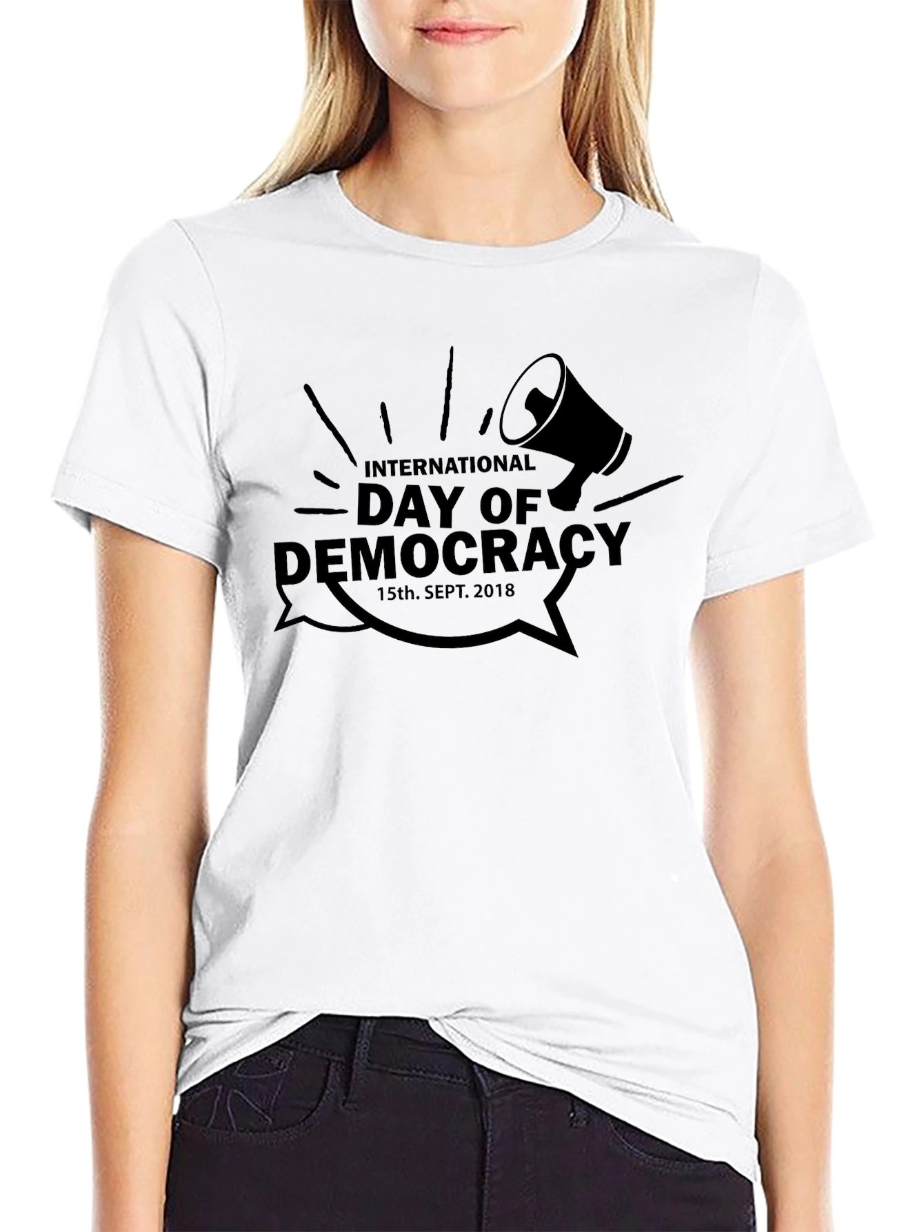 International Day of Democracy T-Shirt - Speak Up!