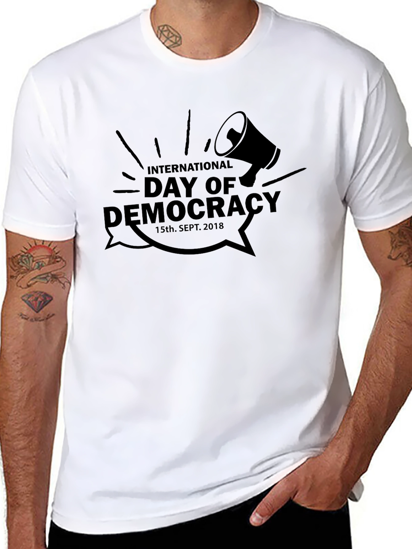International Day of Democracy T-Shirt - Speak Up!