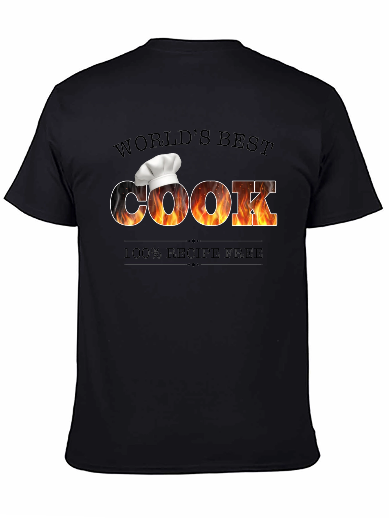 Worlds Best Cook T-Shirt - Recipe Free