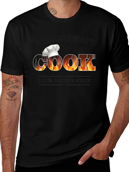 Worlds Best Cook T-Shirt - Recipe Free