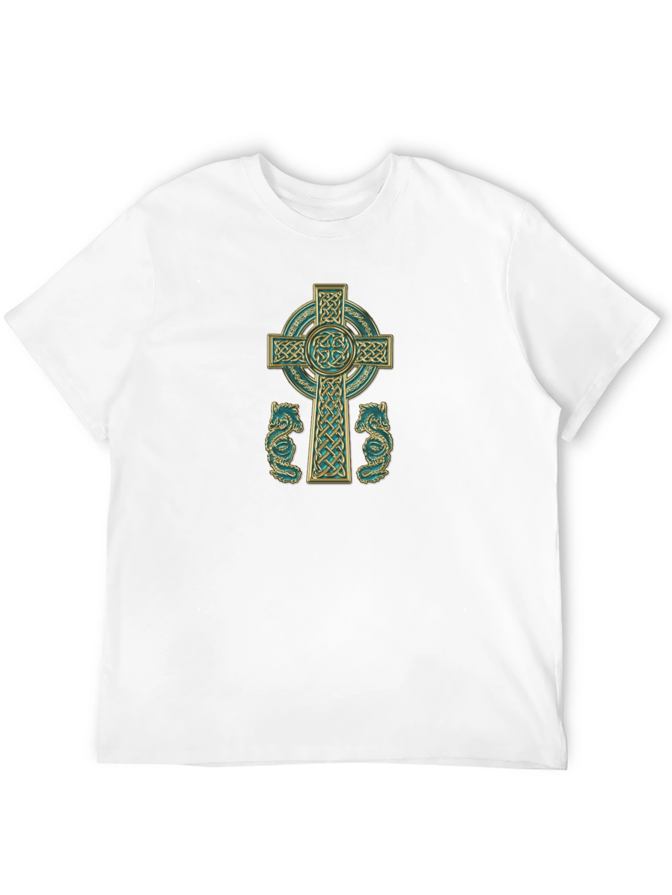Celtic Knot Cross Graphic T-Shirt