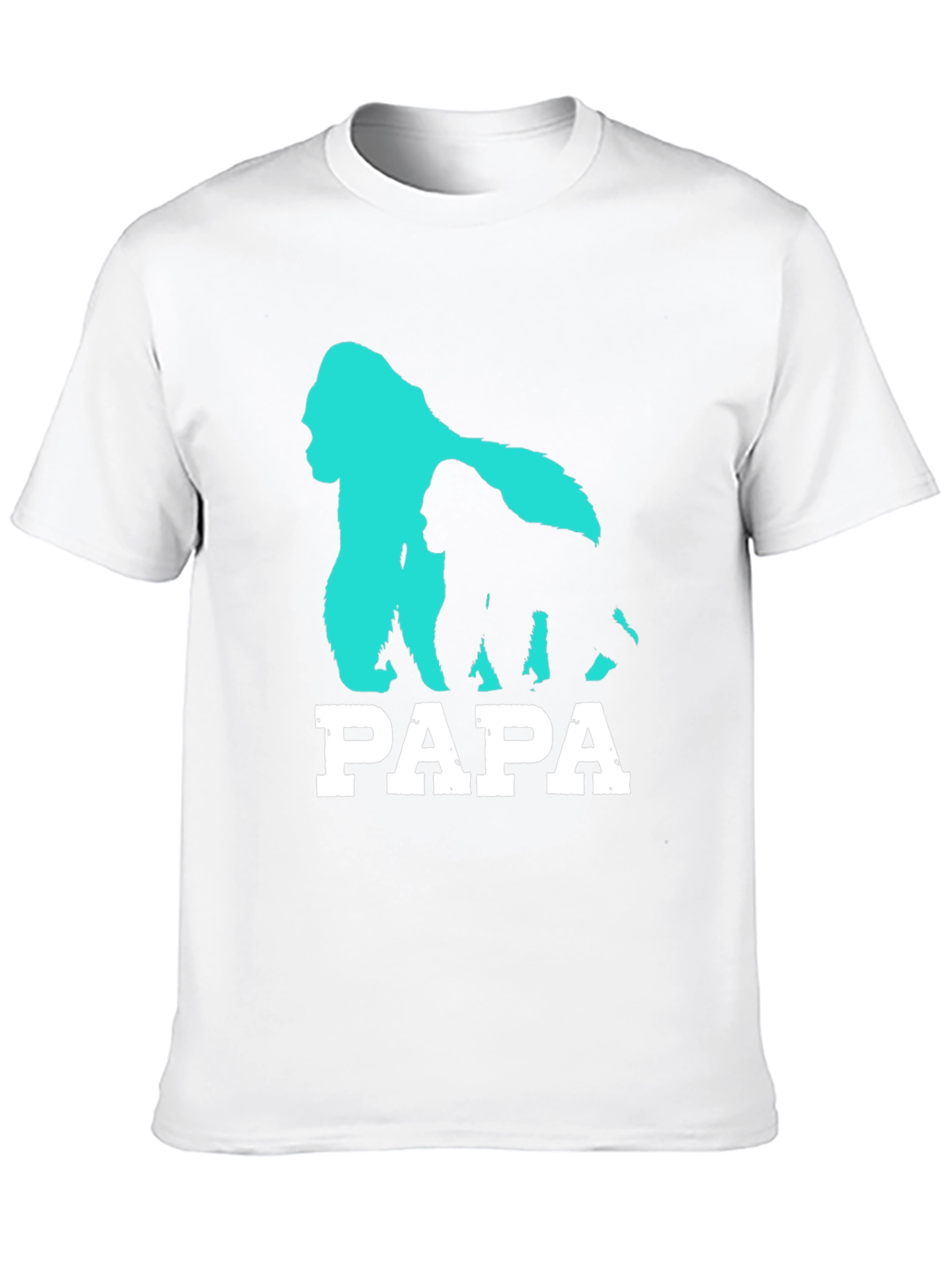Papa Gorilla T-Shirt - Fathers Day Gift