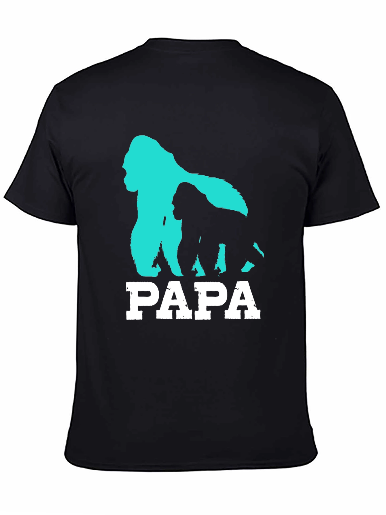 Papa Gorilla T-Shirt - Fathers Day Gift