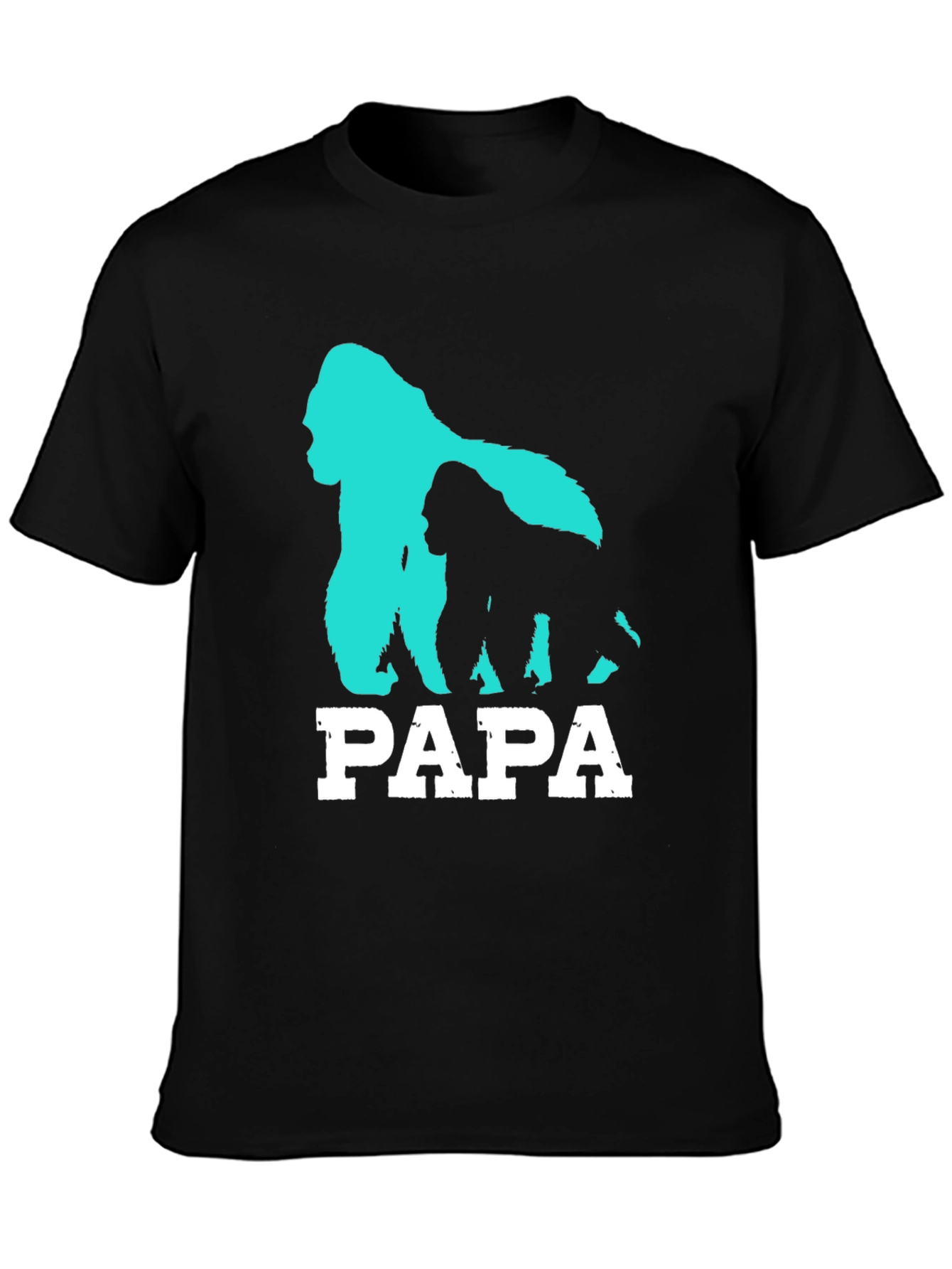 Papa Gorilla T-Shirt - Fathers Day Gift