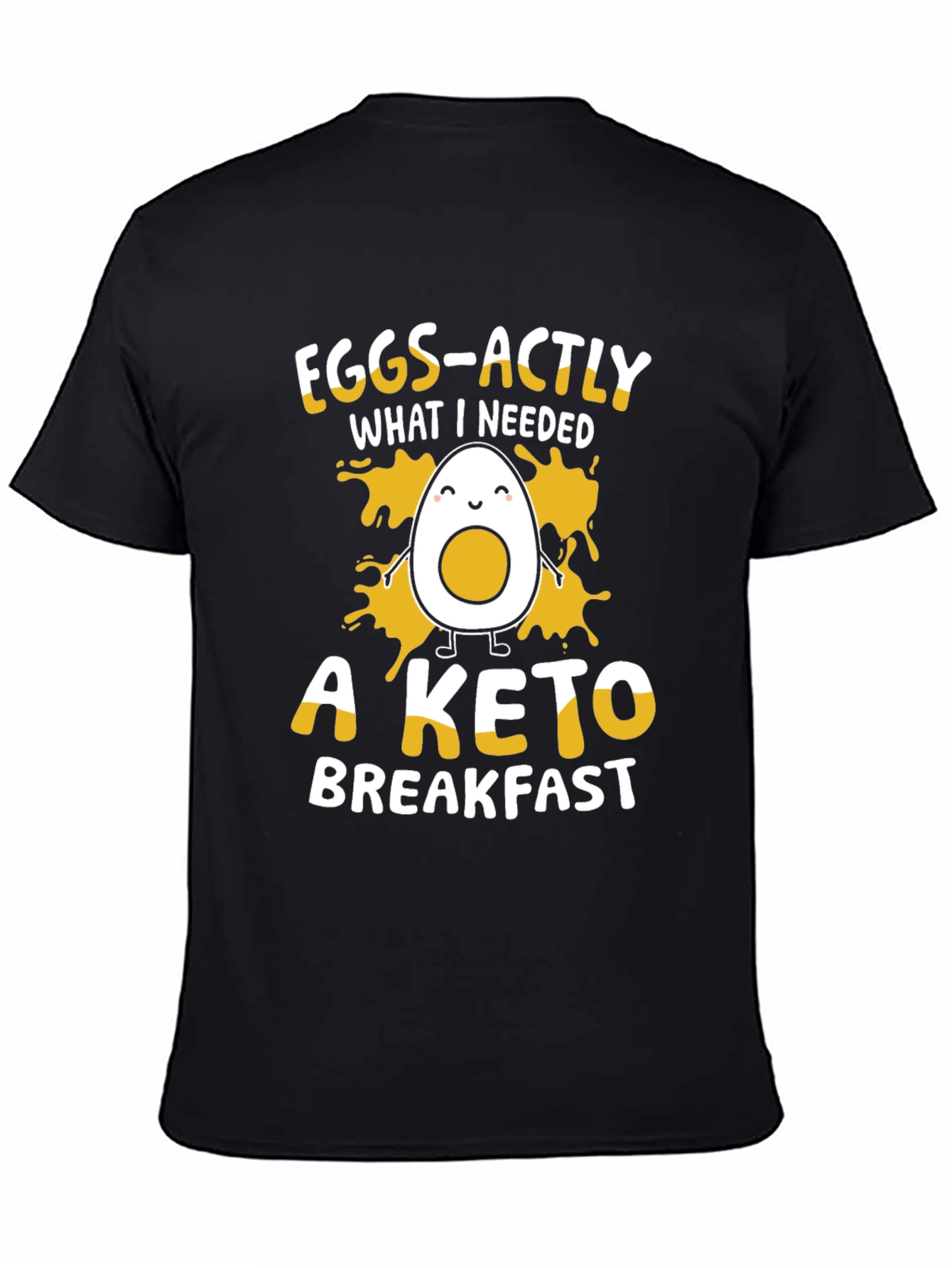 Eggs-actly Keto Breakfast Funny T-Shirt