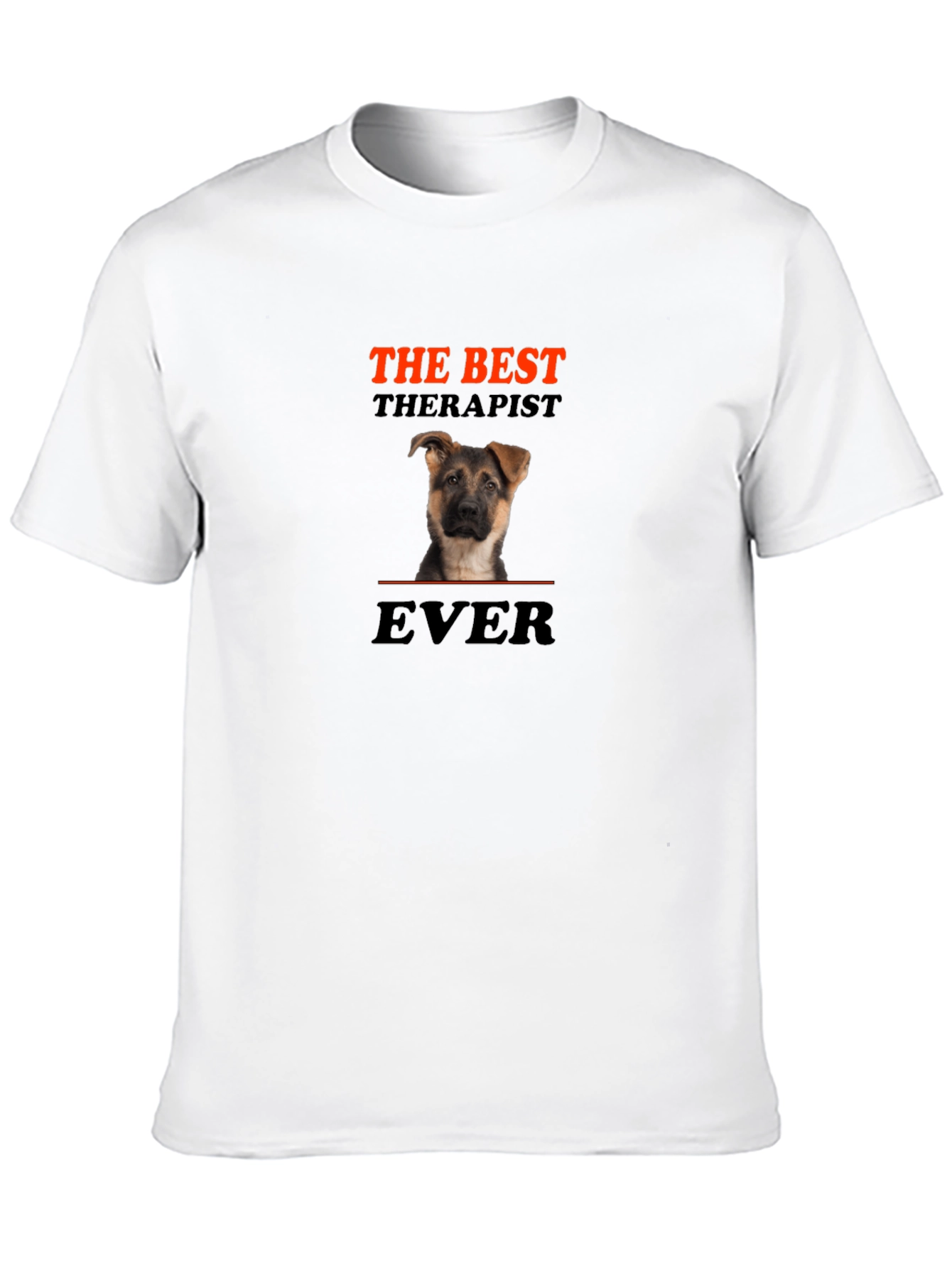 The Best Therapist Ever - Dog T-Shirt