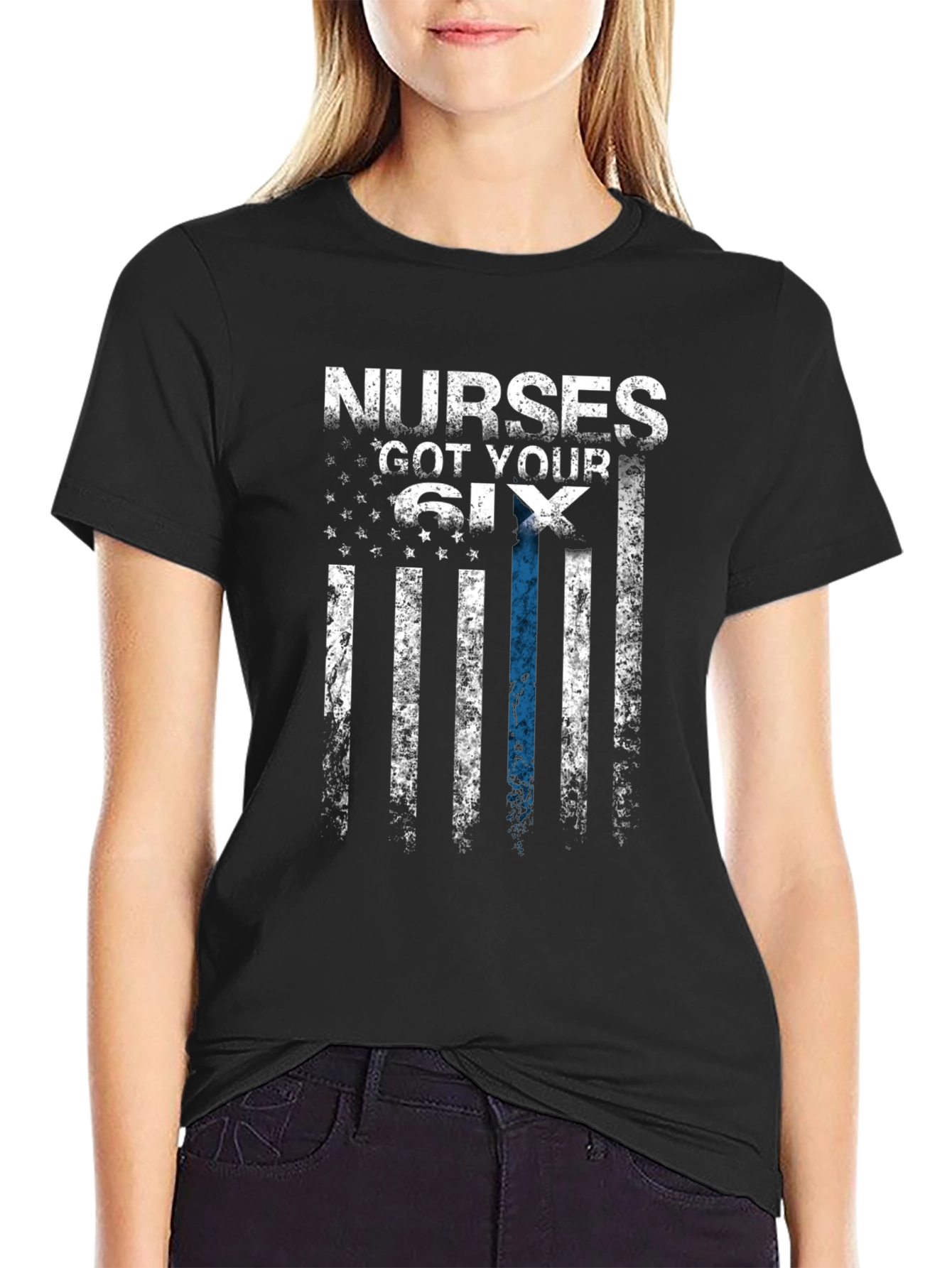 Nurses Got Your Six Graphic Tee
