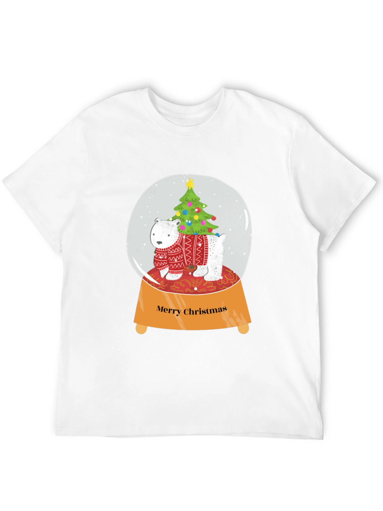 Festive Snow Globe Christmas T-Shirt